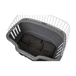 Panier Avant Pour Chien - FASTRIDER -Sacoche vélo grand magasin cordo panier avant pour chien gris 3