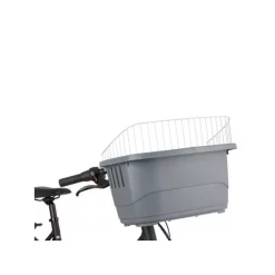Panier Avant Pour Chien - FASTRIDER -Sacoche vélo grand magasin cordo panier avant pour chien gris 5