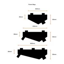Sacoche De Cadre - RESTRAP - Frame Bag M -Sacoche vélo grand magasin sacoche de cadre restrap frame bag m 3