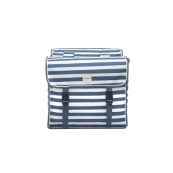 Sacoche De Vélo Double Fiori Blue Stripe New Looxs -Sacoche vélo grand magasin sacoche de velo double fiori blue stripe new looxs 2