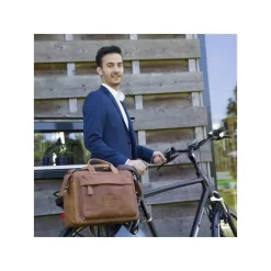 Sacoche De Vélo En Cuir Orlando New Looxs -Sacoche vélo grand magasin sacoche de velo en cuir orlando new looxs 2