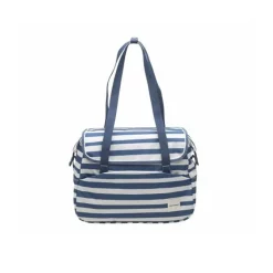 Sacoche De Vélo Tosca Blue Stripe New Looxs -Sacoche vélo grand magasin sacoche de velo tosca blue stripe new looxs 2