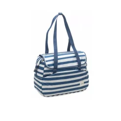 Sacoche De Vélo Tosca Blue Stripe New Looxs -Sacoche vélo grand magasin sacoche de velo tosca blue stripe new looxs 3